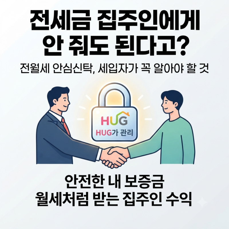 전세금 집주인에게 안 줘도 된다고?｜전월세 안심신탁, 세입자가 꼭 알아야 할 것