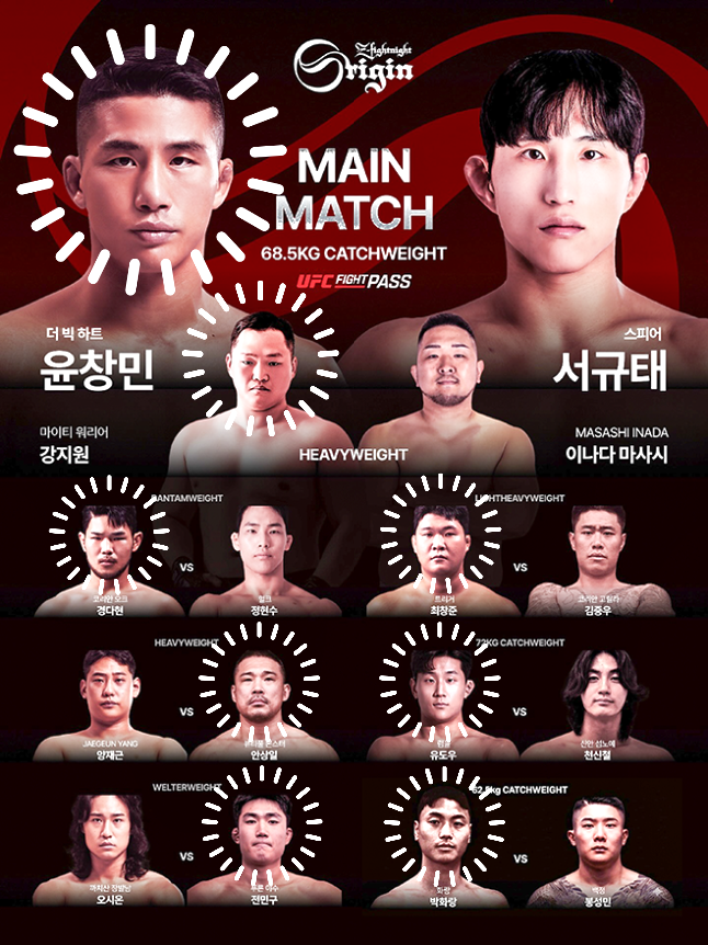 ZFN 오리진 05 결과 리뷰, 강지원 1R TKO·윤창민 판정승…오늘 제대로 터졌다