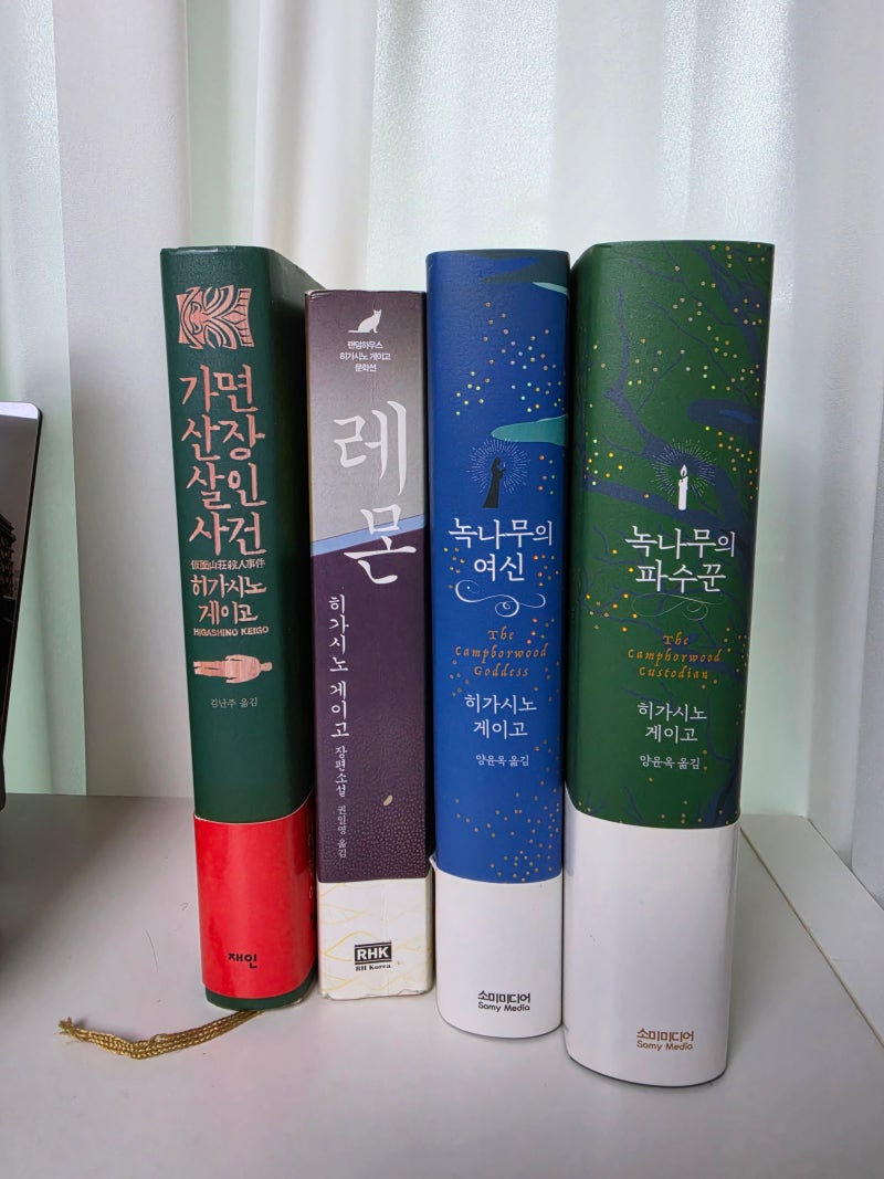 일본 추리소설의 거장 히가시노 게이고의 유작 추천 BEST5
