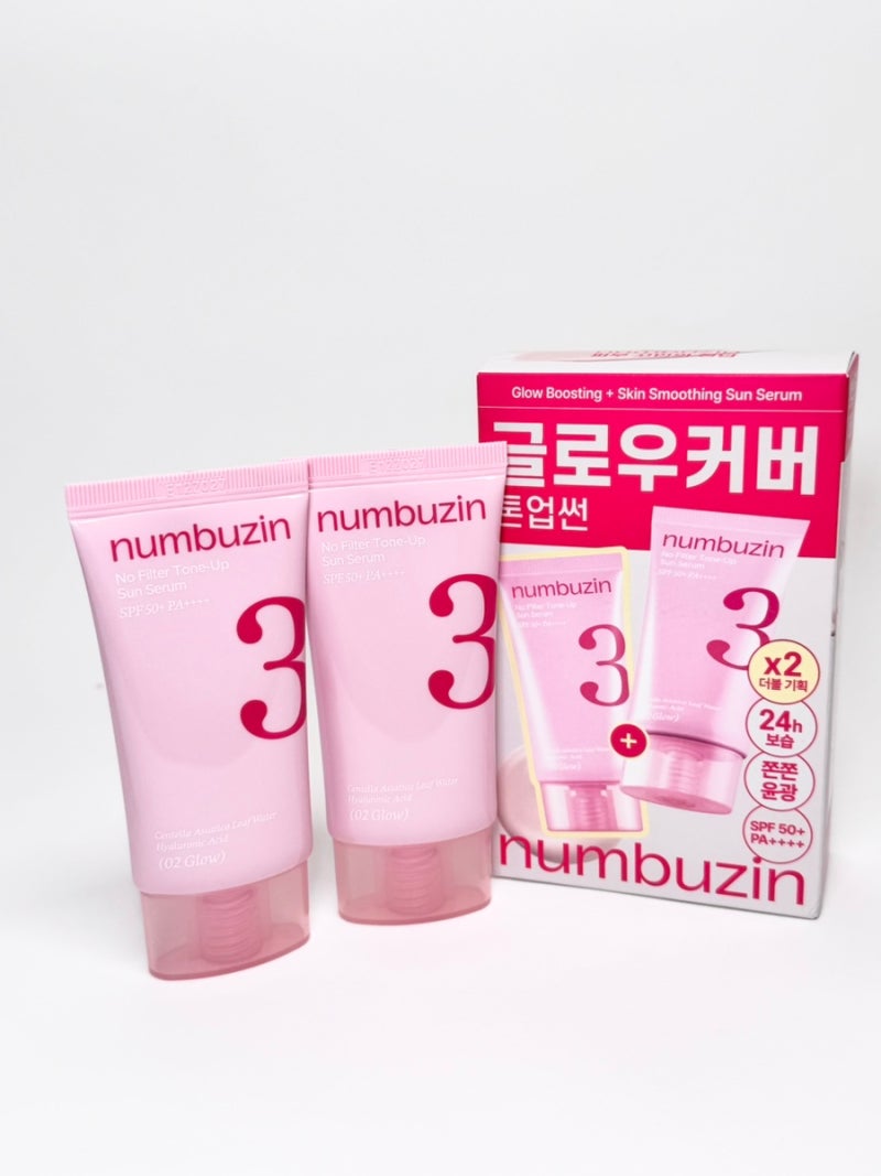 [뷰티] 파데프리 추천! 넘버즈인 3번 톤업 글로우로 화장대 한 단계 줄여본 후기