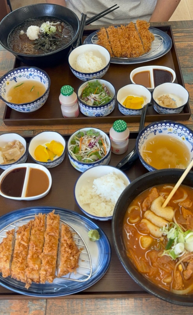 창원 가로수길 점심 맛집 가로수우동카츠 돈까스랑 냉모밀+김치우동 조합 못 참지