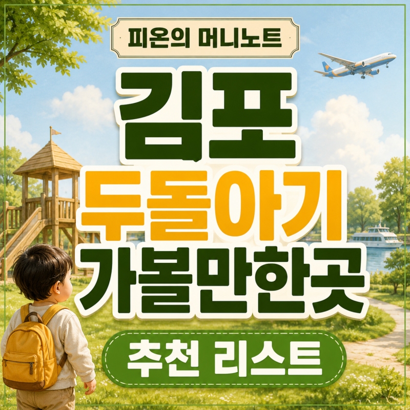 김포 두돌아기 가볼만한곳 BEST 7｜비 오는 날부터 야외 나들이까지