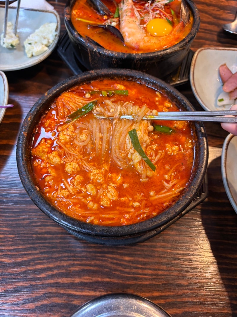 강릉 최일순짬뽕순두부 웨이팅 꿀팁 치즈쫄면순두부 솔직후기