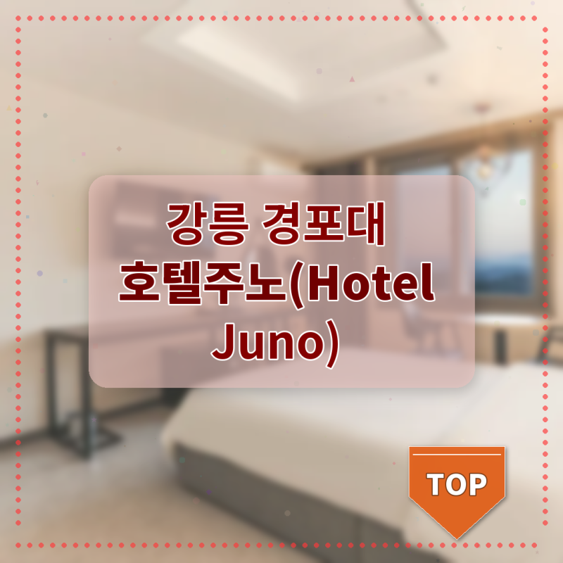 강릉 경포대 호텔주노 할인 숙박 리뷰
