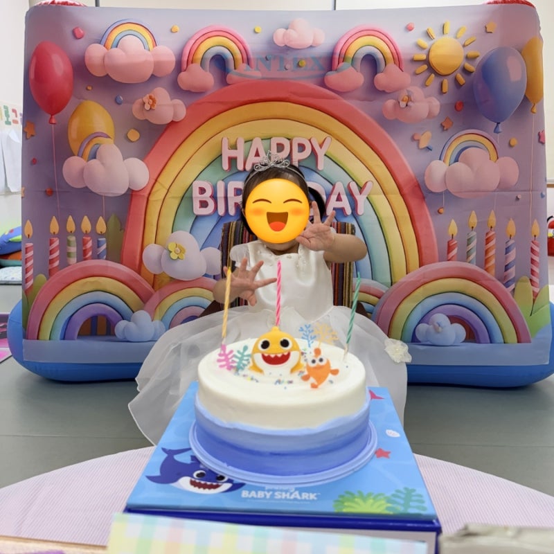 2026 두꿀이 생일 :: 아기상어 케이크, 2살 어린이집 생일 선물