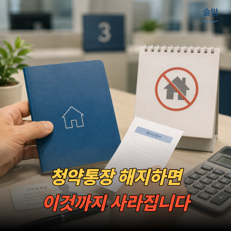 주택청약종합저축 해지, 서류 없이 갔다가 헛걸음… 먼저 챙길 "이것"