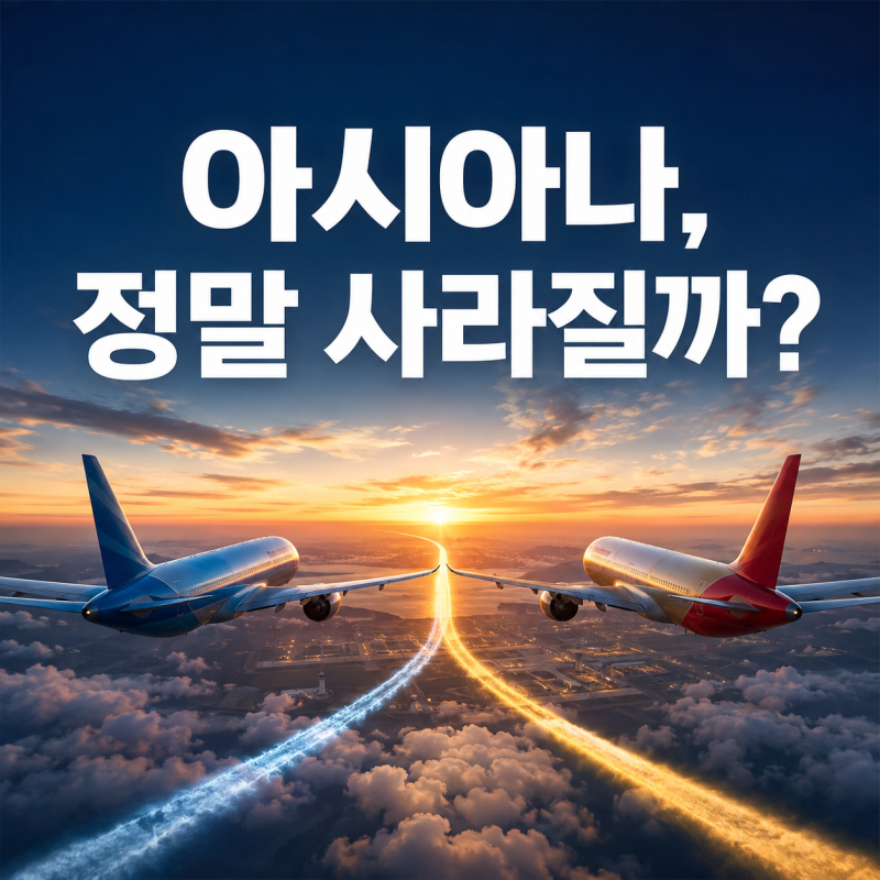 아시아나항공이 사라진다...대한항공과 합병, 반가울까 아쉬울까?