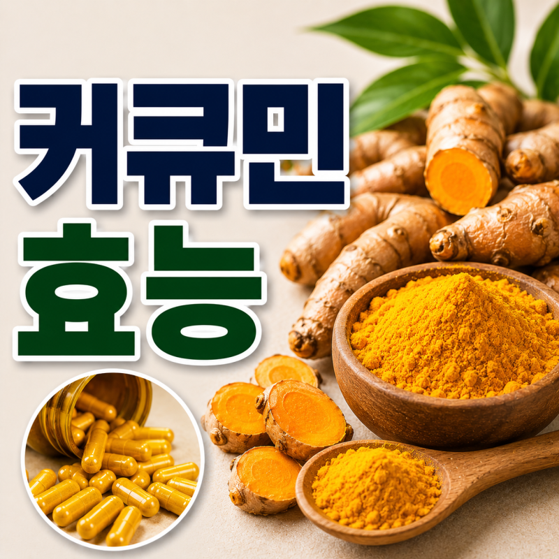 커큐민 효능 복용방법 영양제 고르는 법까지