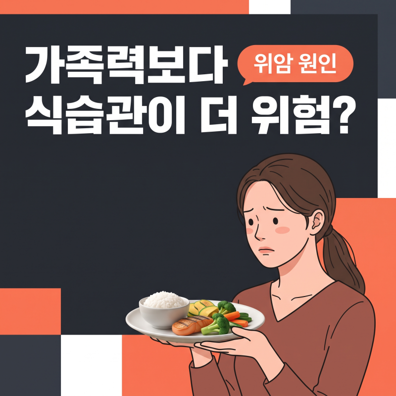 위암원인, 나도 모르게 매일 켜고 있는 위험 스위치