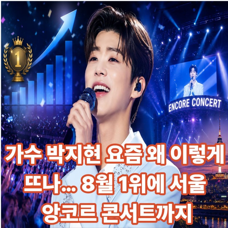 가수 박지현 요즘 왜 이렇게 뜨나…8월 1위에 서울 앙코르 콘서트까지