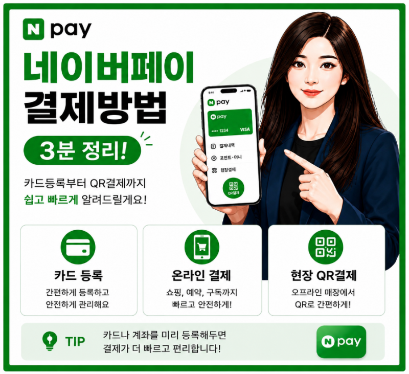 네이버페이 결제방법 총정리 및 온라인 결제부터 매장 OR결제