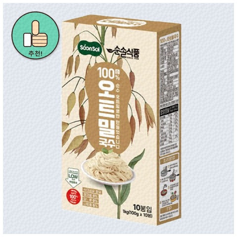 담백한 맛의 콩담백면으로 건강한 한 끼 완성