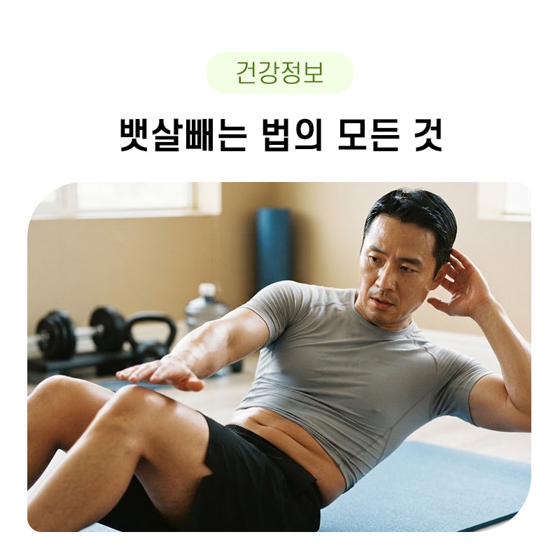 40대 뱃살빼기, 식단, 운동 뱃살빼는 법에 대해 자세히 알아보자