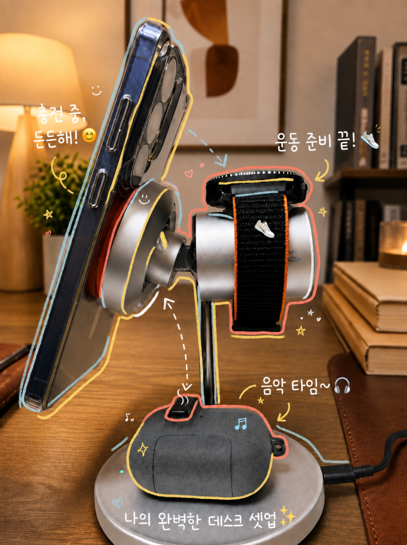 맥세이프 충전기 삼성·애플 함께 써본 벤딕트 무선충전 거치대, 사용후기와 추천 이유
