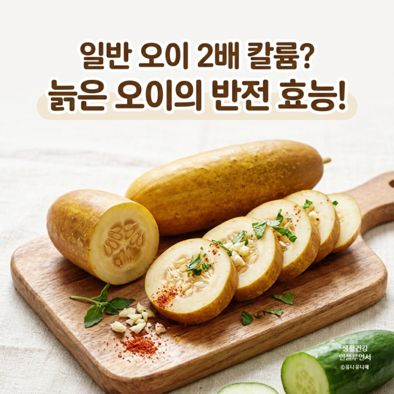 노각효능, 늙은 오이라고 무시했다? 일반 오이와 영양 차이부터 부작용 정리
