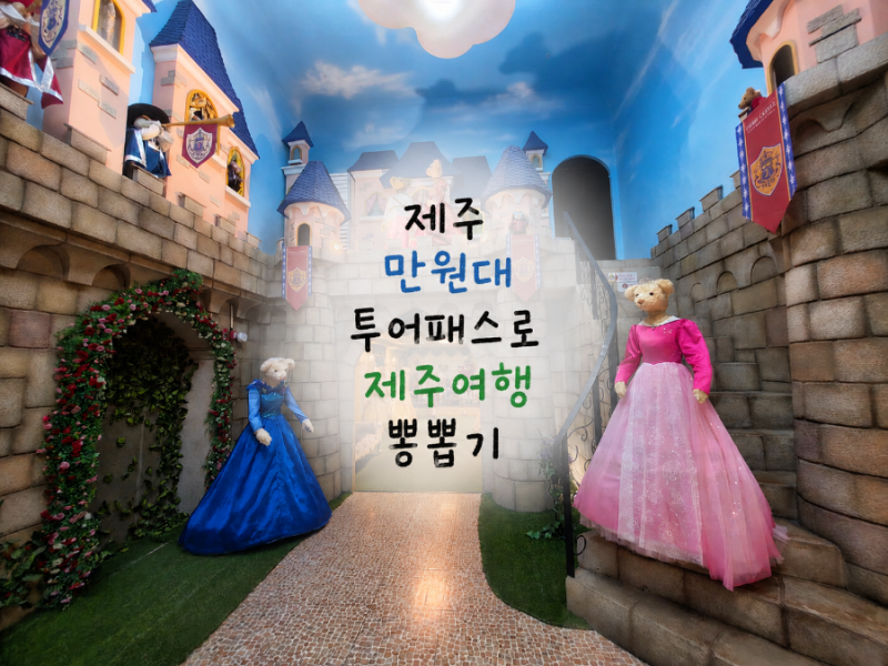 제주 투어패스 만원대로 제주도2박3일여행코스 가성비 정리