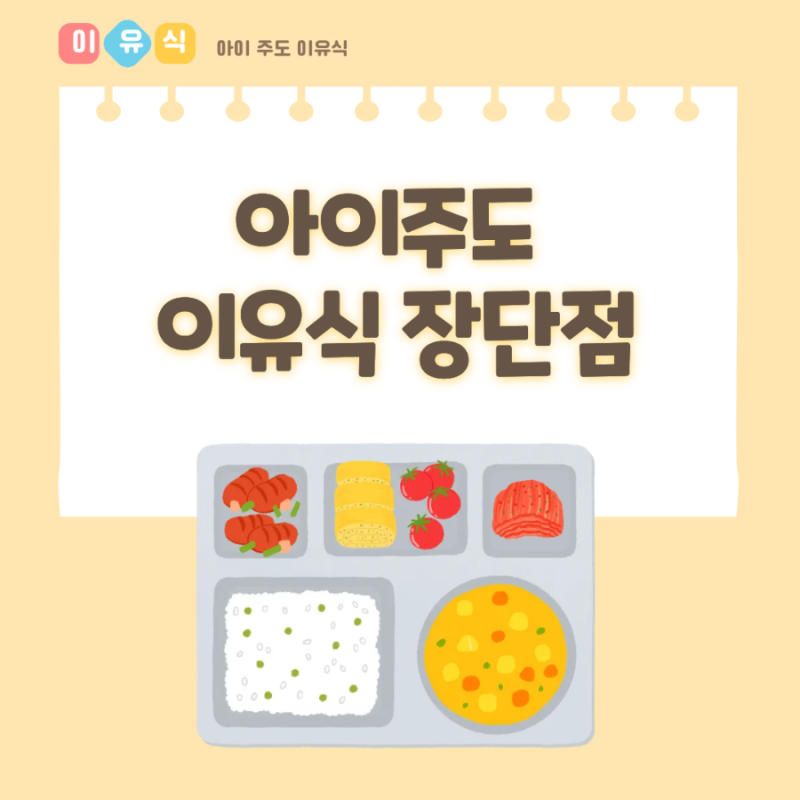 [육아정보]아이 자기주도 이유식 시작 시기 및 장단점, 안전한 식단 구성