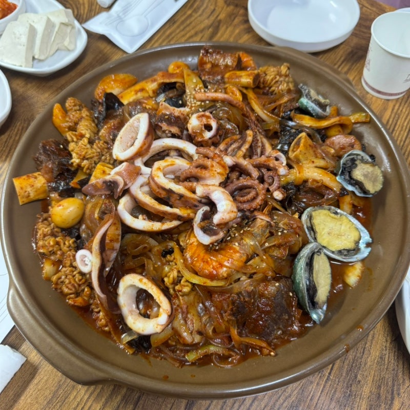 안산 선부동 맛집 가족모임으로 자주 가는 엉클짱왕해물탕찜 해물소갈비찜 후기