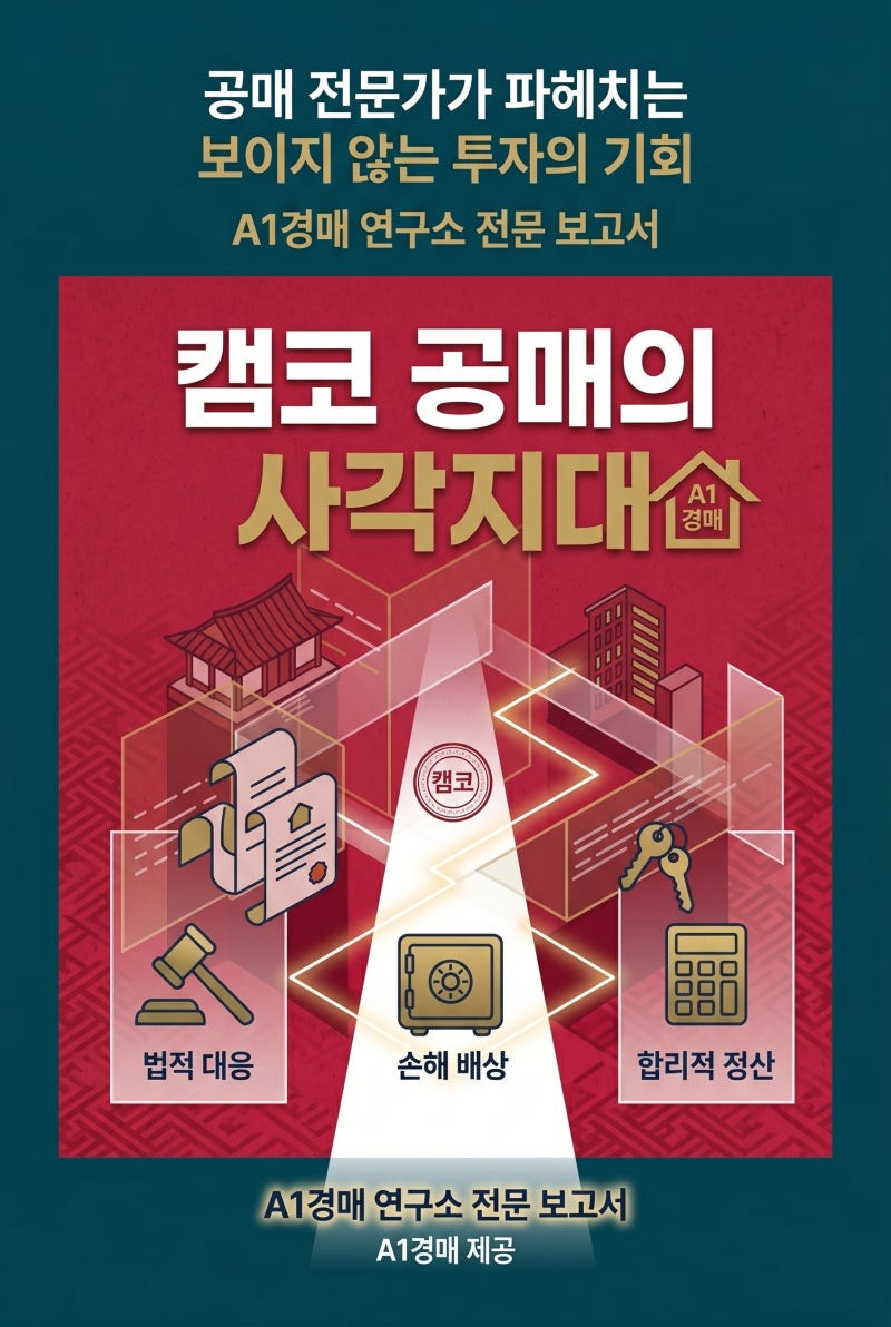 이번 주, 6천억 원어치가 통째로 시장에 풀린다 — 캠코 압류재산 공매 완전정리 - A1경매....