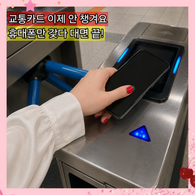 삼성월렛 교통카드 등록방법 카드 필요없이 스마트폰 티머니 후불 버스 지하철 사용법 총정....