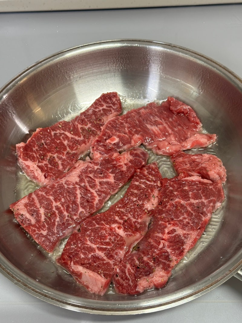 코스트코 살치살 미국산 진공고기 손질 후기 부드럽고 맛있음 인정!