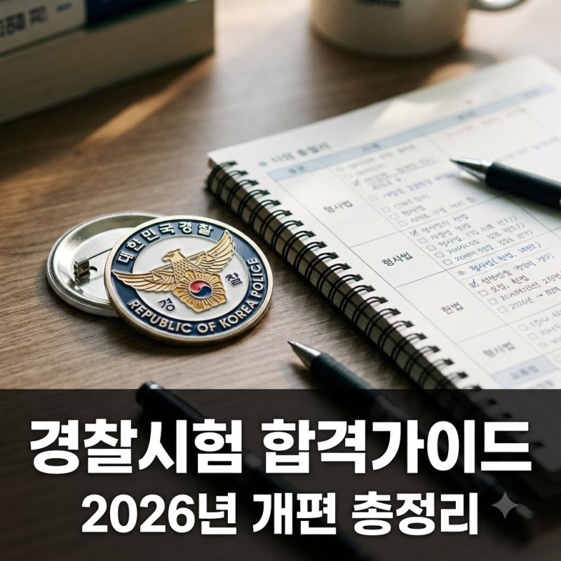 경찰공무원 시험 시간과 준비물은? 2026년 순환식 체력검사 합격 전략