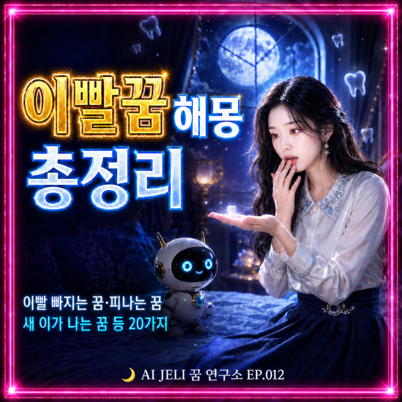 이빨꿈 해몽 총정리 이빨 빠지는 꿈 앞니·어금니가 빠지는 꿈 피나는 꿈 새 이가 나는 꿈 등....