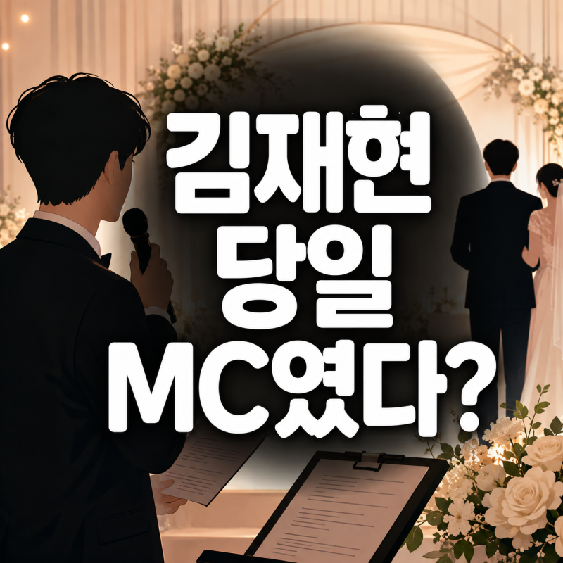 김재경 결혼식, 친동생 김재현도 그날 알았다? 갑자기 받은 한마디가 더 놀랍다