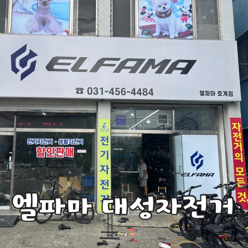 안양 자전거 매장 엘파마 대성자전거 추천!