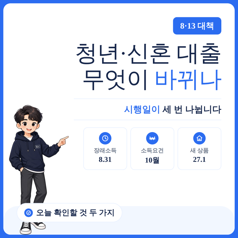 신혼부부 보금자리론 결혼 페널티 10월 폐지 총정리 — 부부합산 8,500만원 넘어도 되는 조건....