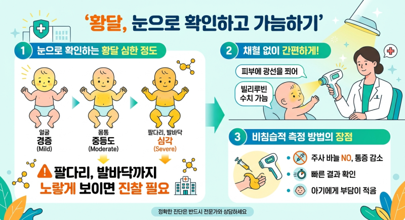 신생아 황달, 대부분 정상이라지만 구별법은 알아둬야겠더라고요