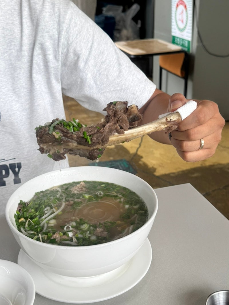 동탄호수공원 맛집, 포레스트 쌀국수 호수공원점, 왕갈비 쌀국수 내돈내산 후기