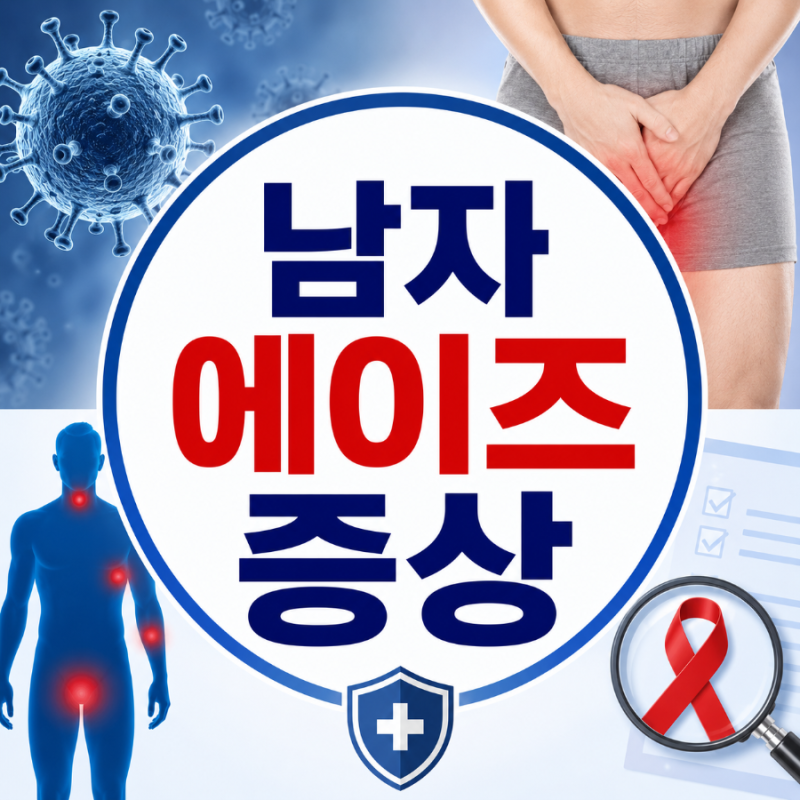남자 에이즈 증상, 성기와 피부에 나타나는 초기 변화는?