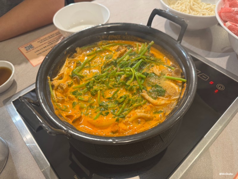 [신림 맛집] 등촌샤브칼국수, 신림 샤브샤브 맛집 신림 재방문 맛집 추천