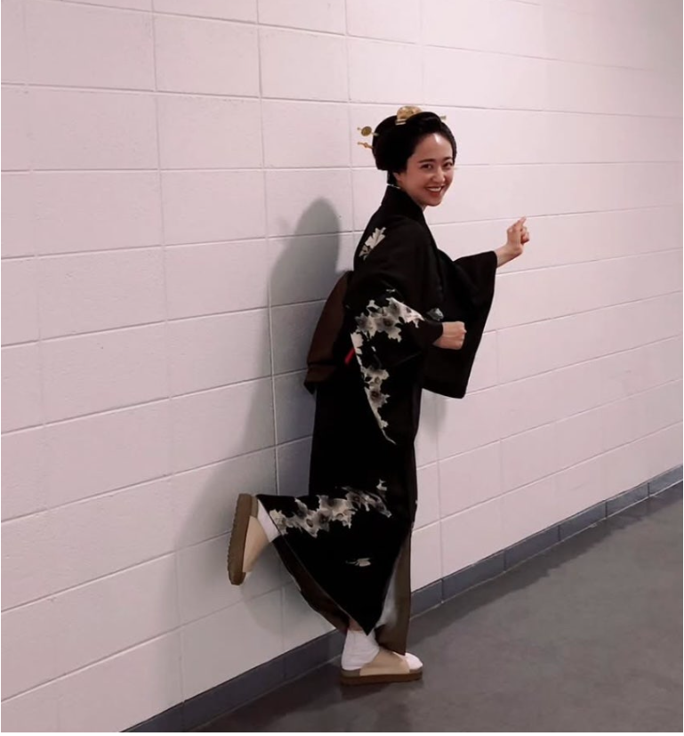 배우 김민정 광복절 기모노 사진, 욕먹지 않았던 반전 이유