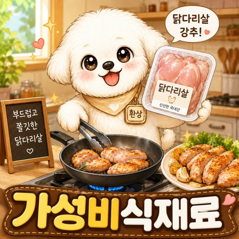 장보기 부담 커진 요즘 식비줄이는 닭다리살 발견했네요 하.. 배달비가 아까워졌어요