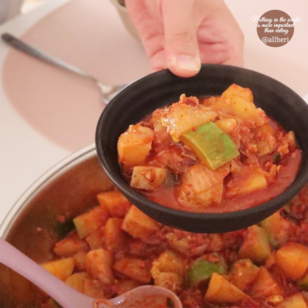 감자요리 참치감자짜글이 맛있는 고추장찌개 레시피