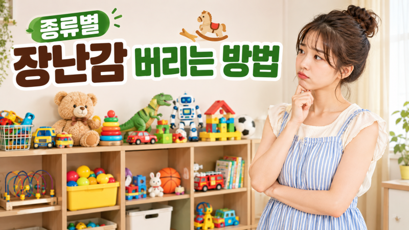 장난감 버리는 법, 이것부터 확인하세요