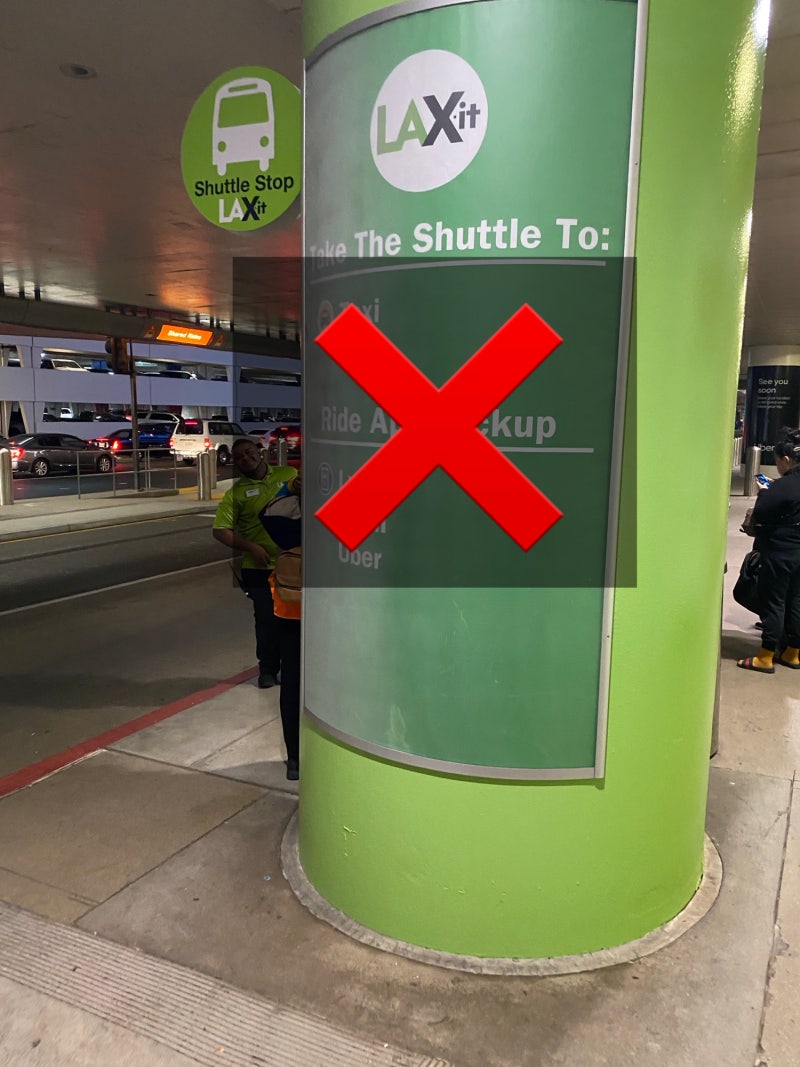 LA 공항 엘에이 공항(LAX)에서 무인 택시 타는 법｜Metro 무료 셔틀부터 호출까지