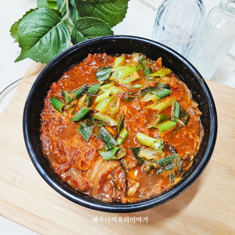 백종원 고등어김치찜 레시피 간단한 고등어통조림 요리