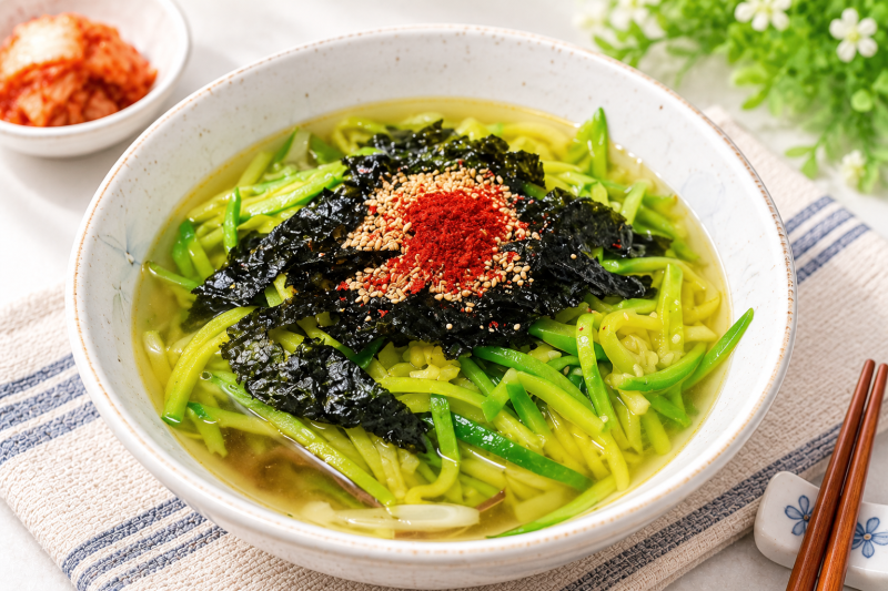 애호박 잔치국수 만들기