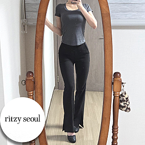 ritzyseoul 릿지서울 캡내장 반팔티 속옷 자국 없이 매끈한 여름 데일리룩 찐템