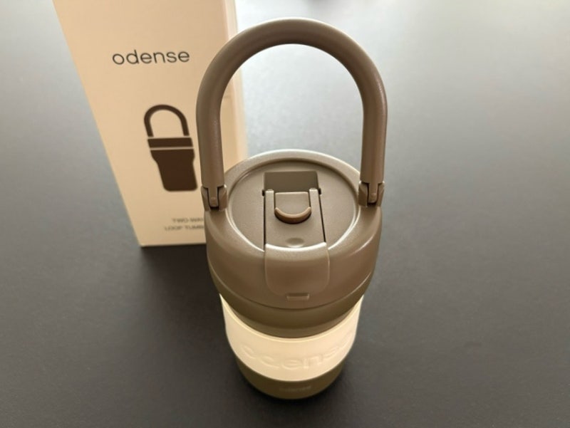 오덴세 투웨이 루프 텀블러 450ml 브라운 후기