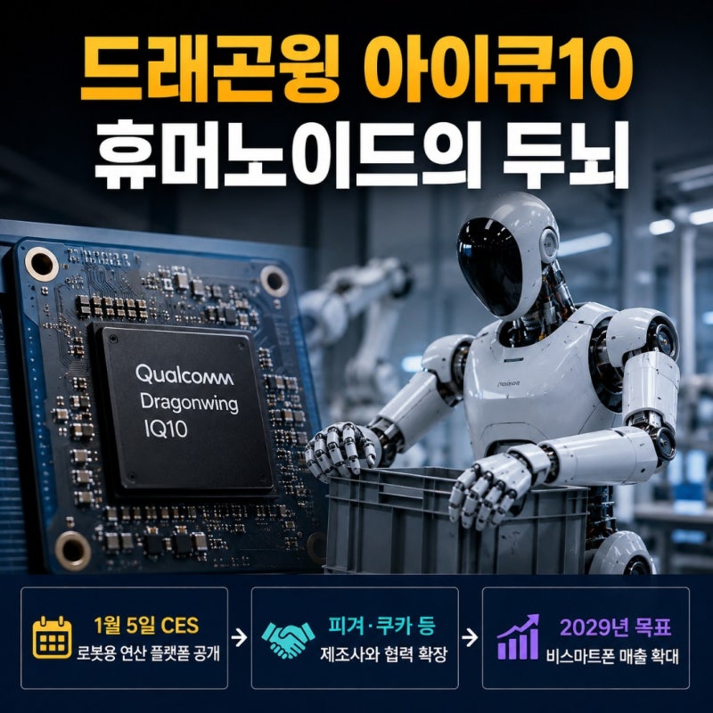 퀄컴(QCOM) 주가 반등할까? 자동차 61% 성장과 로봇 확장