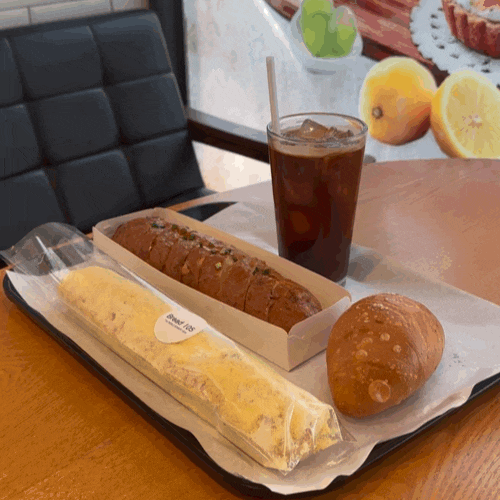 원주 단구동 카페 추천 “브레드105” 소금빵 화이트롤 마늘바게트 빵지순례 베이커리 맛집