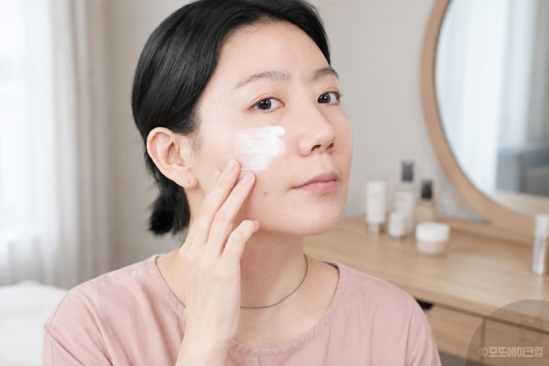 백탁없는 선크림 메디힐 수분 선세럼 사용 후기