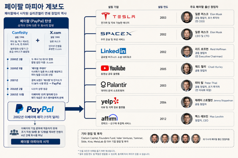 페이팔 마피아, 그들은 누구인가 - 구성원과 기업, 정치권력 분석