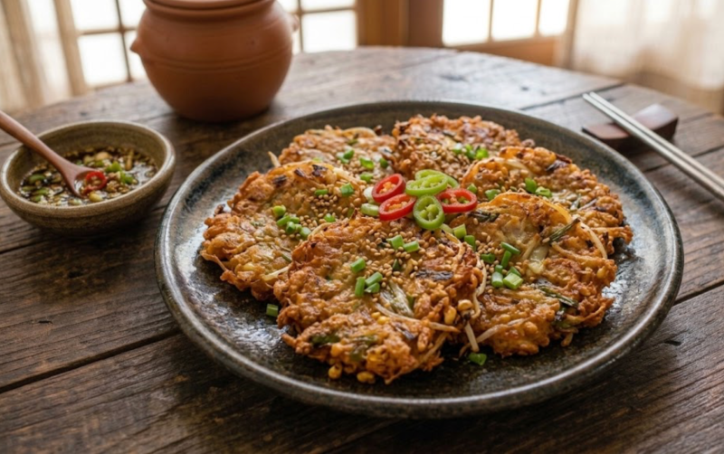 고소함과 바삭함의 끝판왕! 명절 필수 별미 녹두전(빈대떡) 황금레시피 ✨