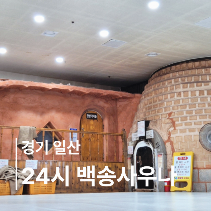 일산 백송사우나:: 24시간 찜질방에서 뜨끈하게 쉬고 온 후기