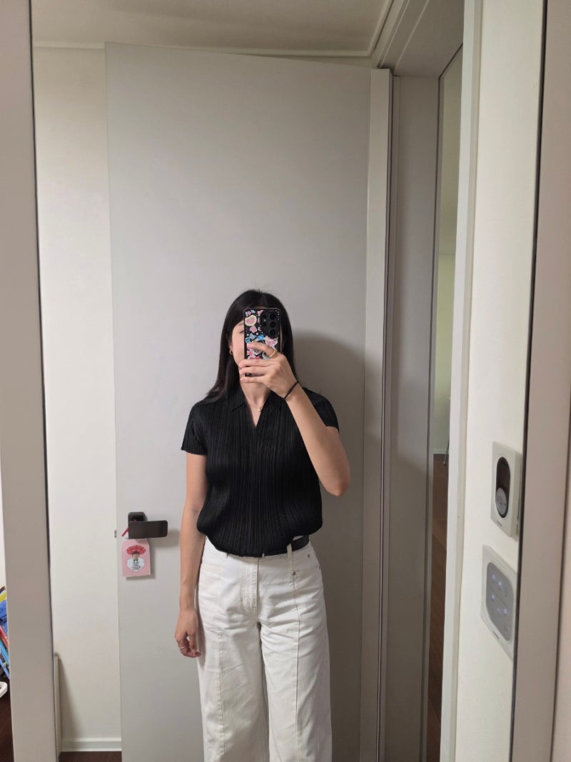 플리츠플리즈 플친자의 OOTD - feat. 25년 8월 카라탑, IRO 팬츠, 26년 5월 먼슬리 카라원피스, 카라....